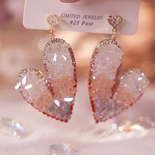 ✨Crystal Heart Gradient Earrings - Image 6