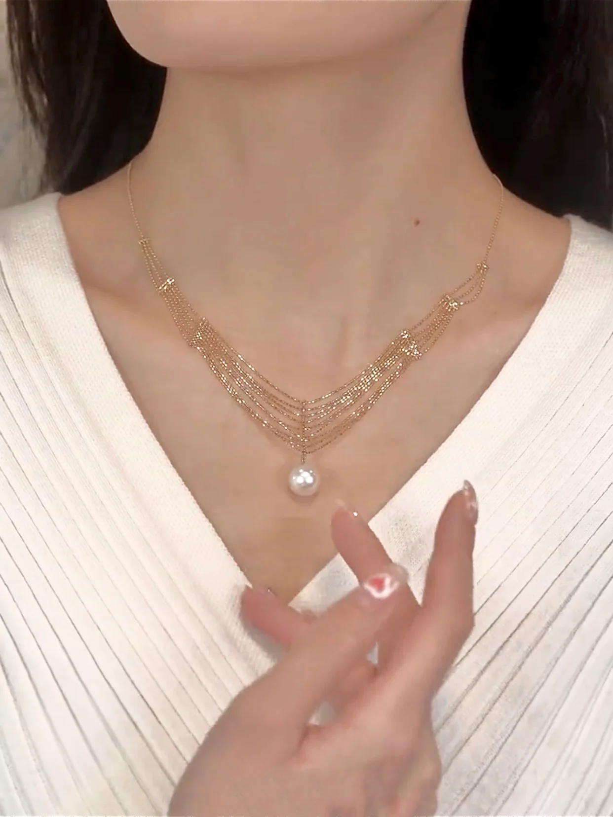 Hot Sale🎁Liora Necklace | 24k Gold Plated - Image 6