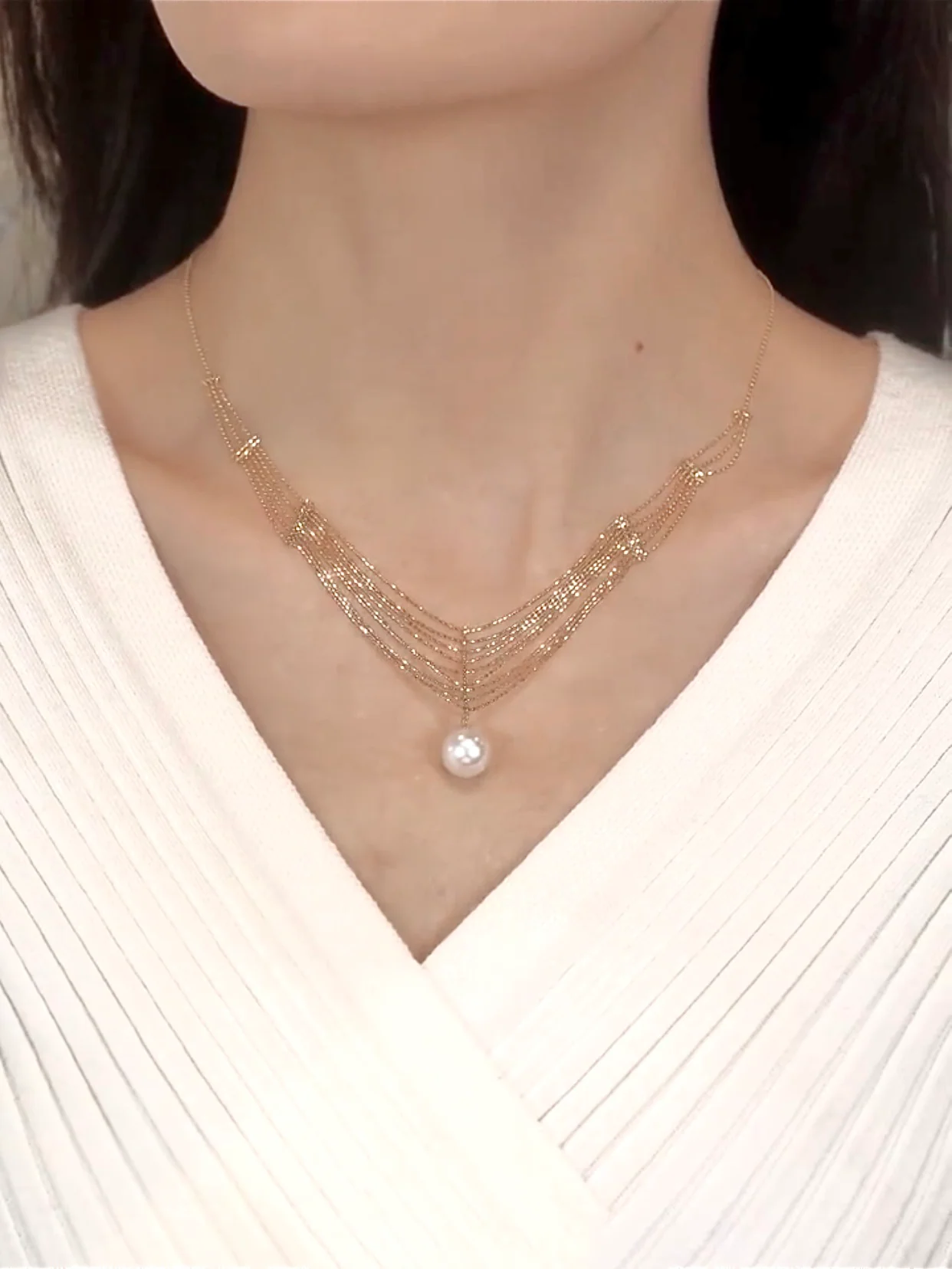 Hot Sale🎁Liora Necklace | 24k Gold Plated - Image 7