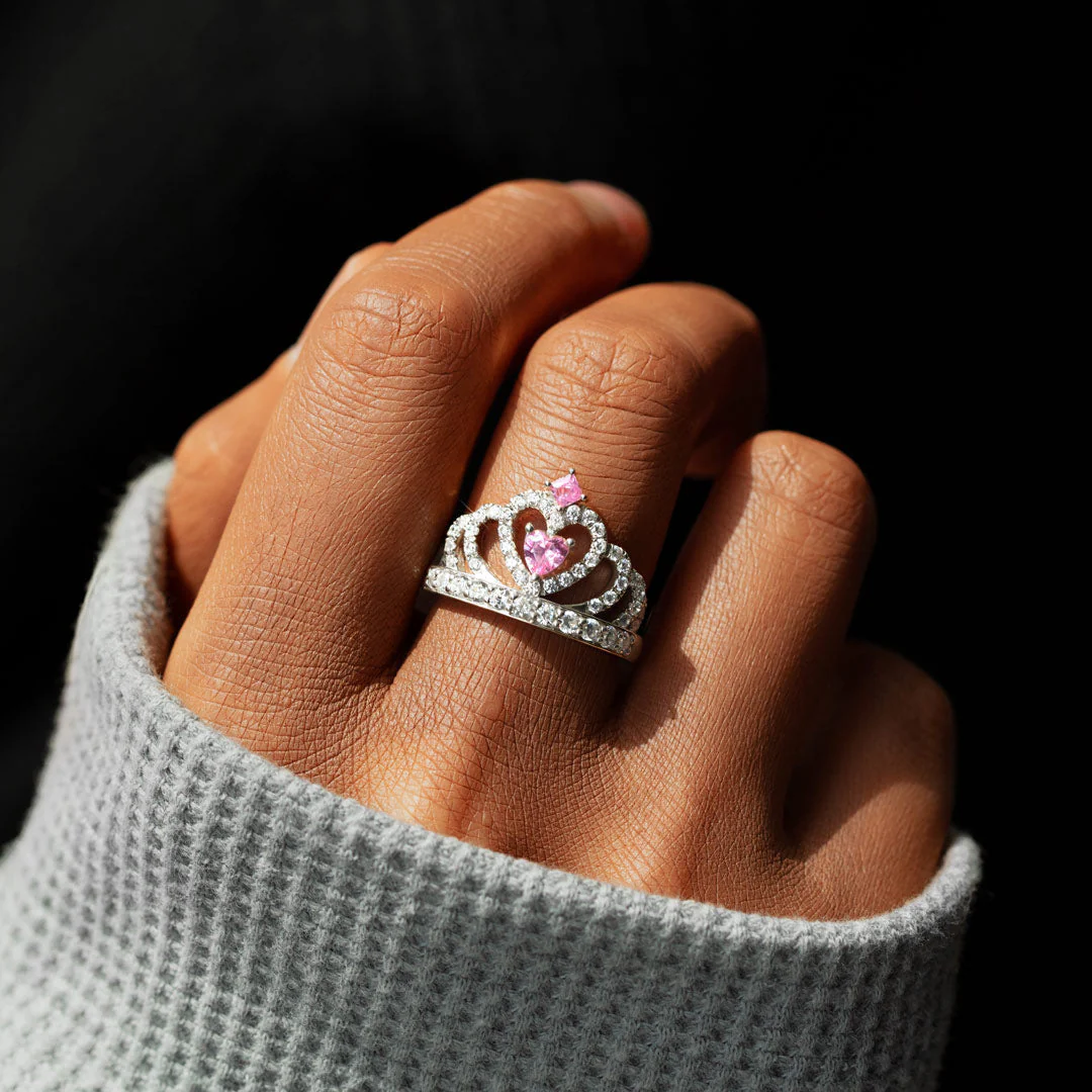 Adjust Your Crown and Handle It Crown Ring S925 - Image 4