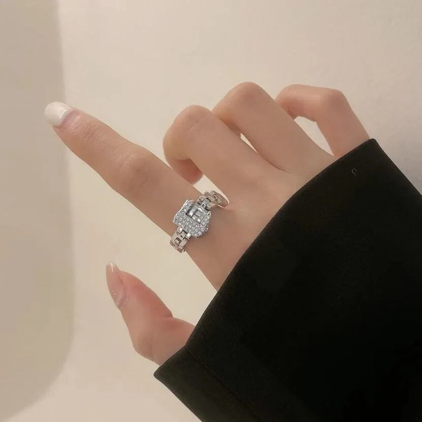 Fashionable Adjustable Buckle Ring - Image 7
