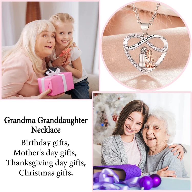 For Granddaughter - I Will Always Be By Your Side Necklace - Image 9