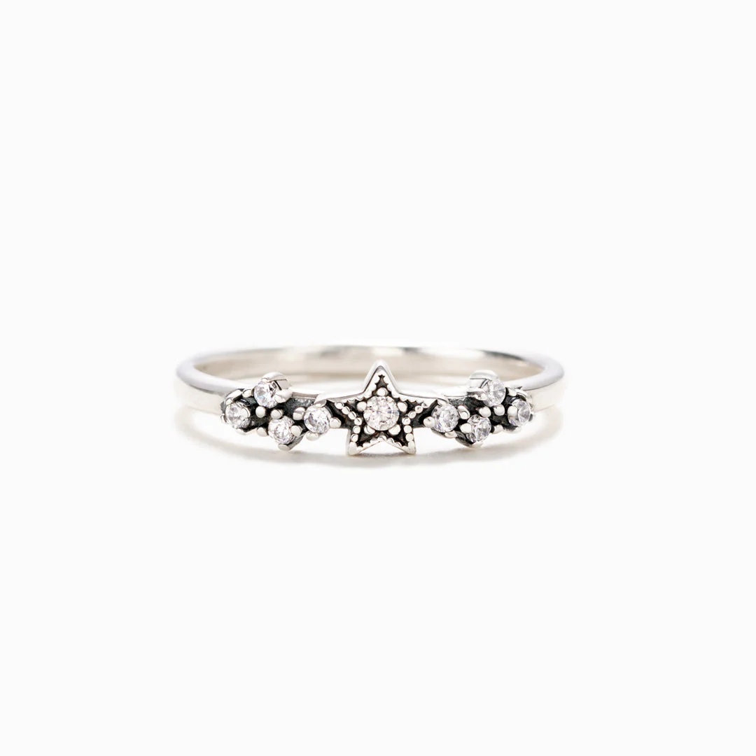 Always Thinking of You Stars ring