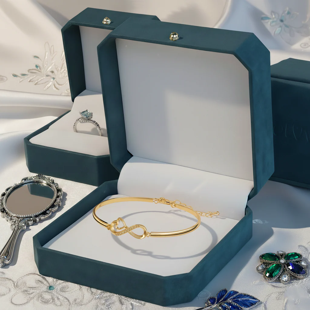 To My Unbiological Daughter- I Always With You Heart Infinity Bracelet - Image 13