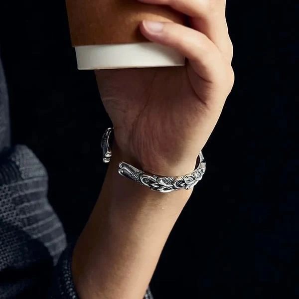 Original Design Auspicious Wave Bracelet - Image 4