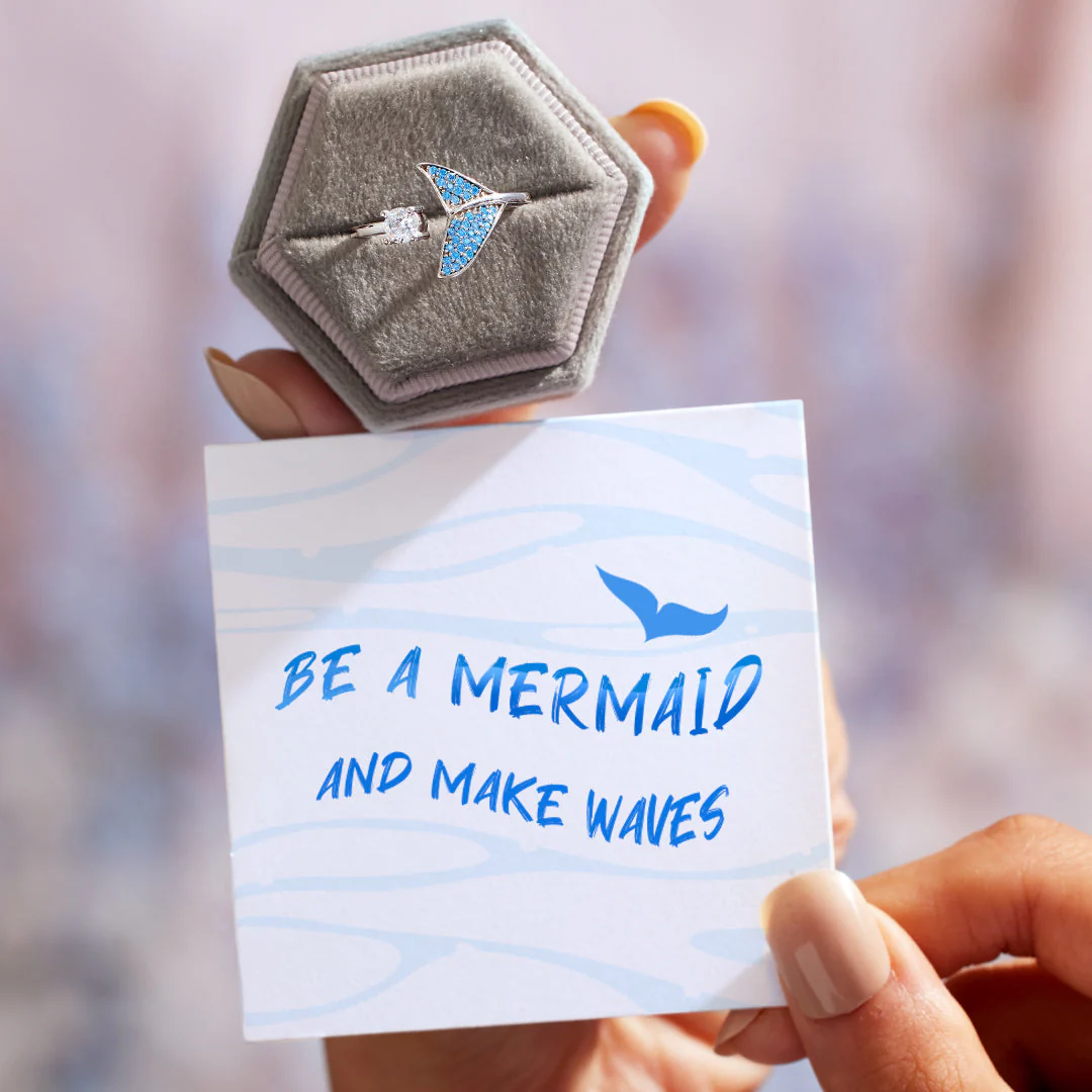 Be A Mermaid And Make Waves Fishtail Ring - Image 3