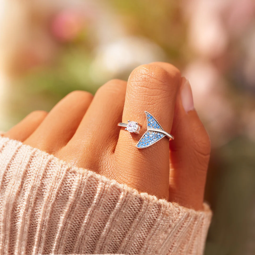 Be A Mermaid And Make Waves Fishtail Ring - Image 4
