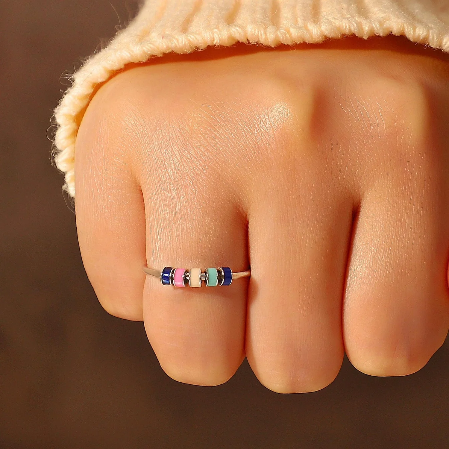 🎁CHRISTMAS SALE🎄To My Daughter - Beaded Fidget Ring