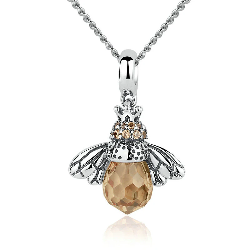 "Dancing Bee" Earrings & Necklace - Image 8