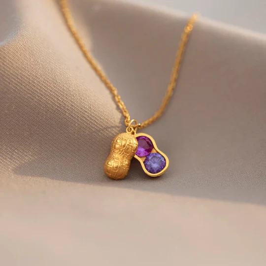 Peanuts In A Pod Birthstone Peanut Bracelet - Image 7