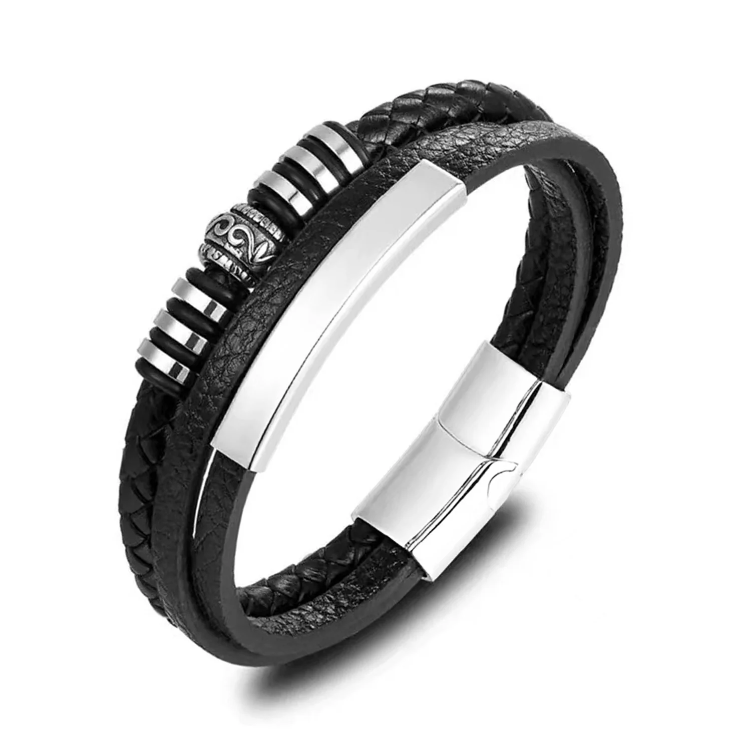 To My Son- Never forget how much I love you Bracelet - Image 4