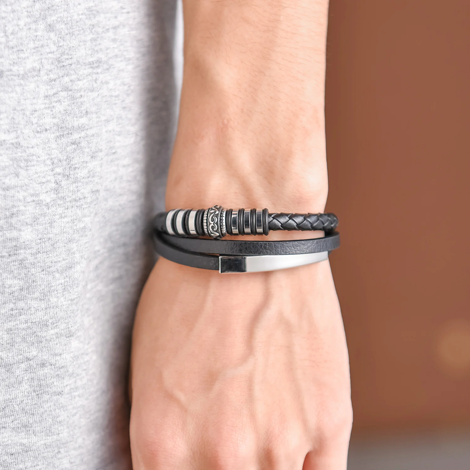 To My Son- Never forget how much I love you Bracelet - Image 6