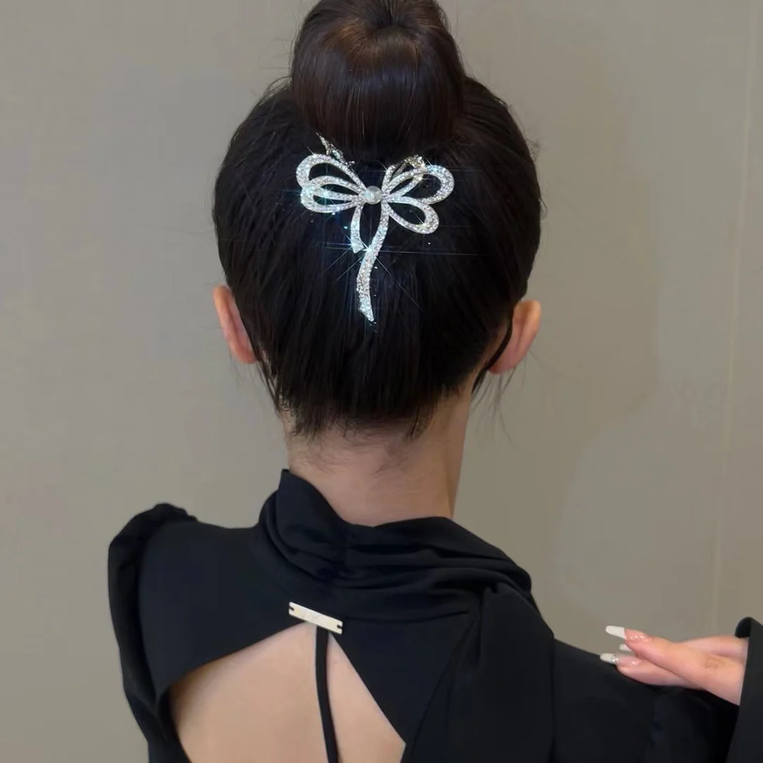 🎉NEW YEAR HOT SALE🎀BOW SHINY HAIRPIN - Image 6