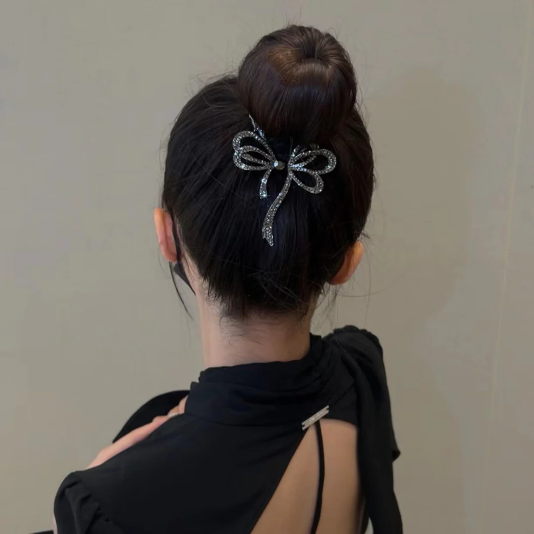 🎉NEW YEAR HOT SALE🎀BOW SHINY HAIRPIN - Image 7