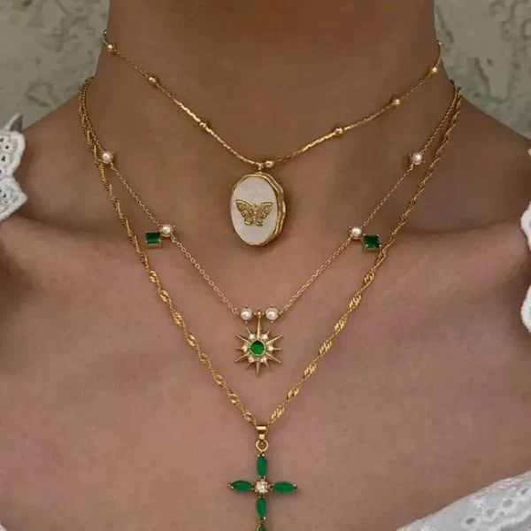 Butterfly Locket Necklace - Image 2