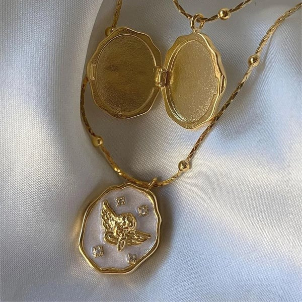 Butterfly Locket Necklace - Image 9