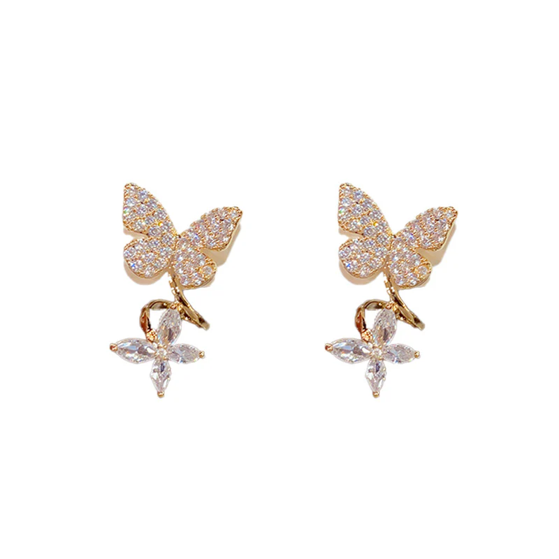 🌸Butterfly Zircon Stud Earrings - Image 8