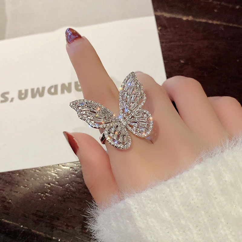 🦋BUTTERFLY CUBIC ZIRCONIA JEWELRY - Image 6