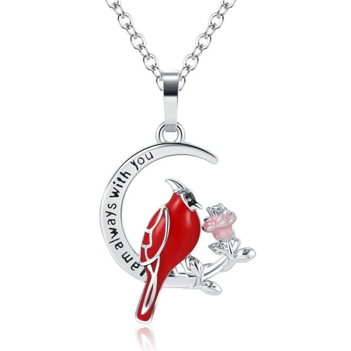 Cardinal Heart Pendant Necklace🎁The Best Gifts For Your Loved Ones💕 - Image 14