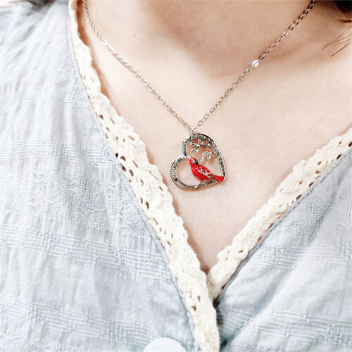 Cardinal Heart Pendant Necklace🎁The Best Gifts For Your Loved Ones💕 - Image 4