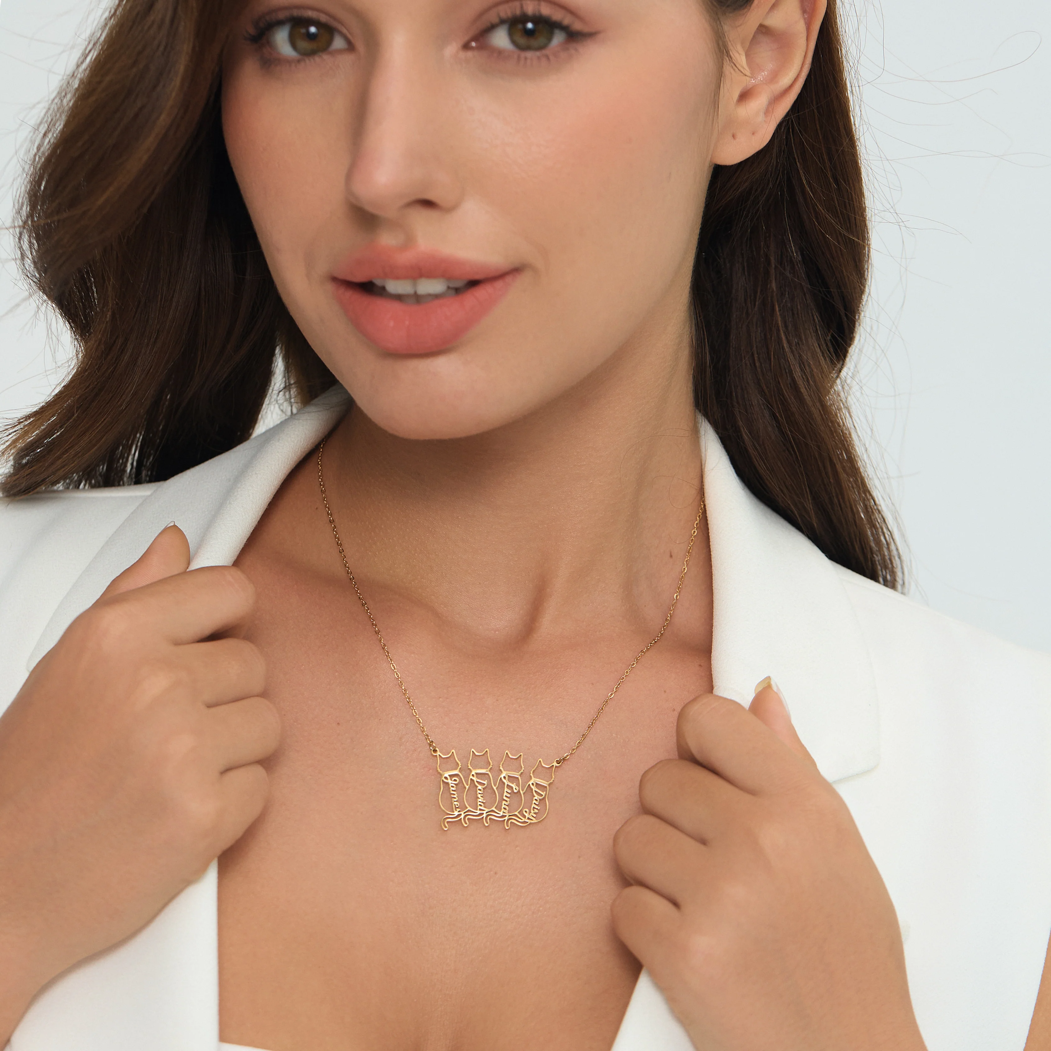 Personalised Cat Name Necklace - Image 11