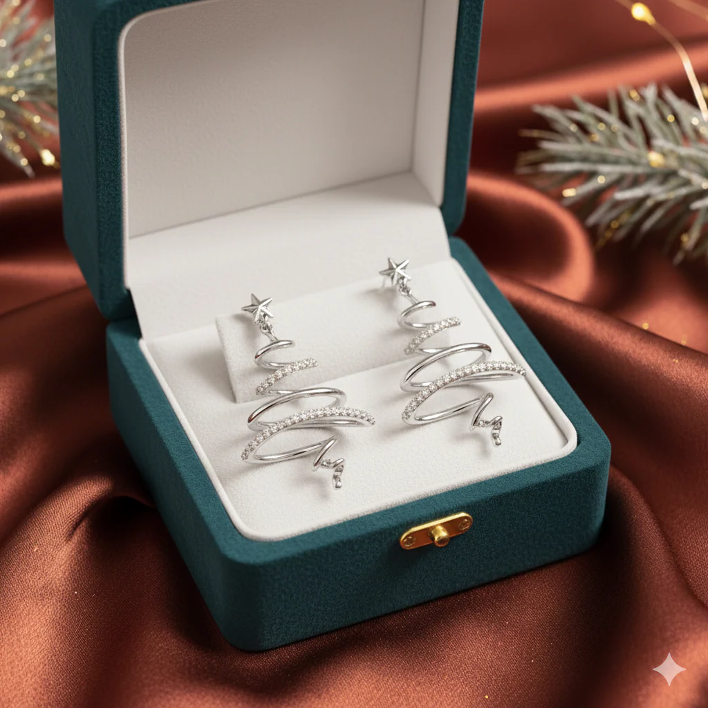 🎄Hot Sale✨Christmas Tree Earrings - Image 11