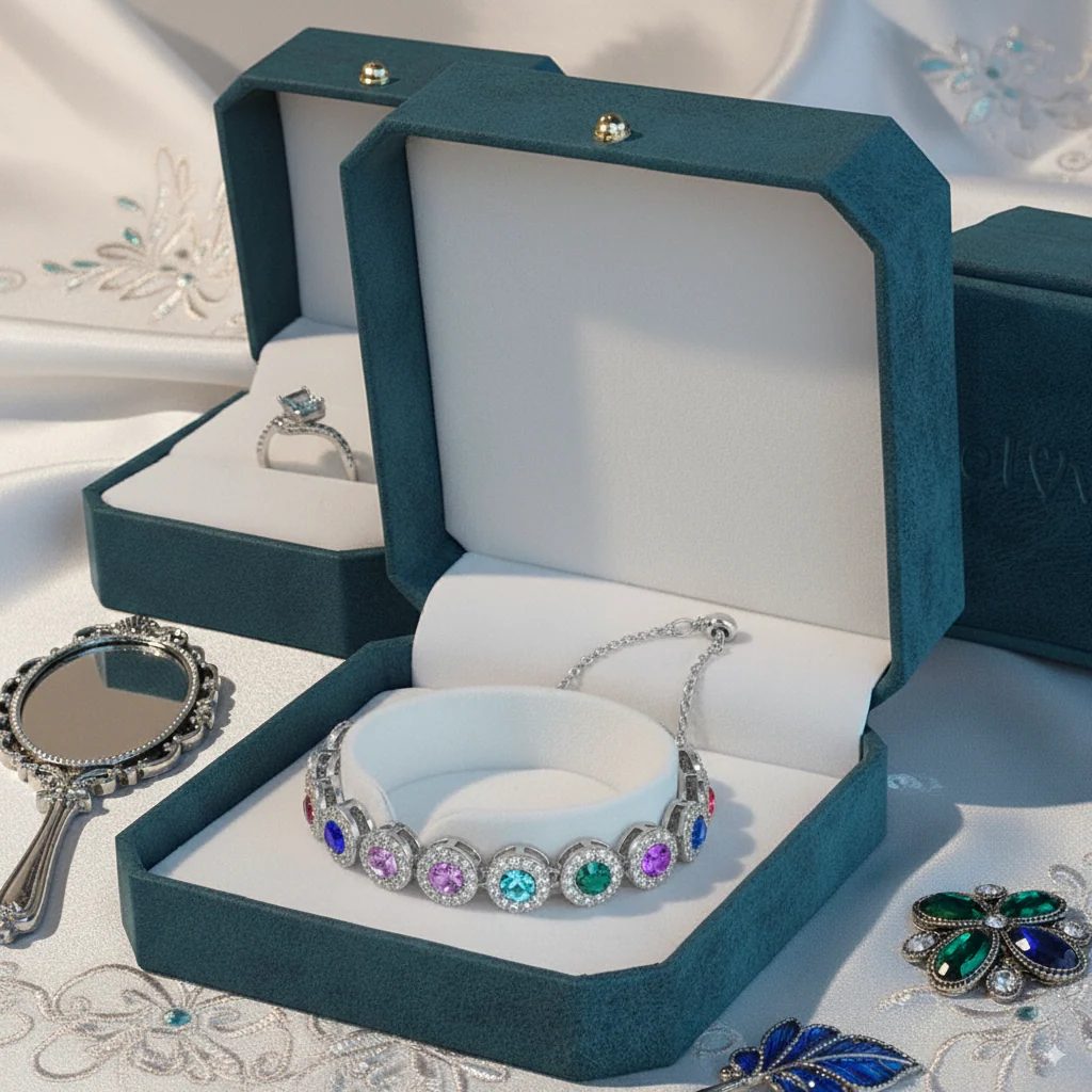 Celestial Bloom Birthstone Bracelet - Image 10