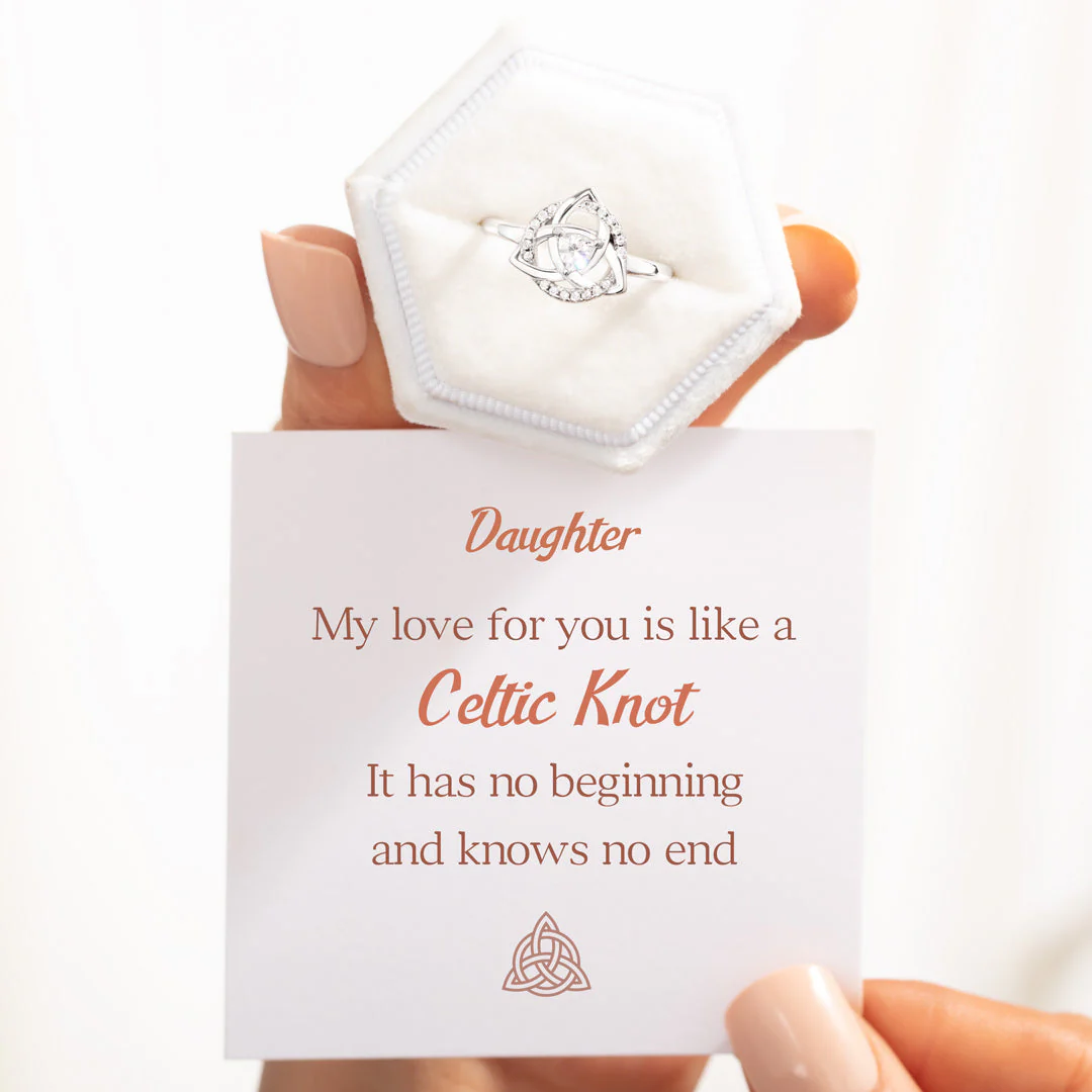 Celtic Knot Ring For Daughter - Image 3