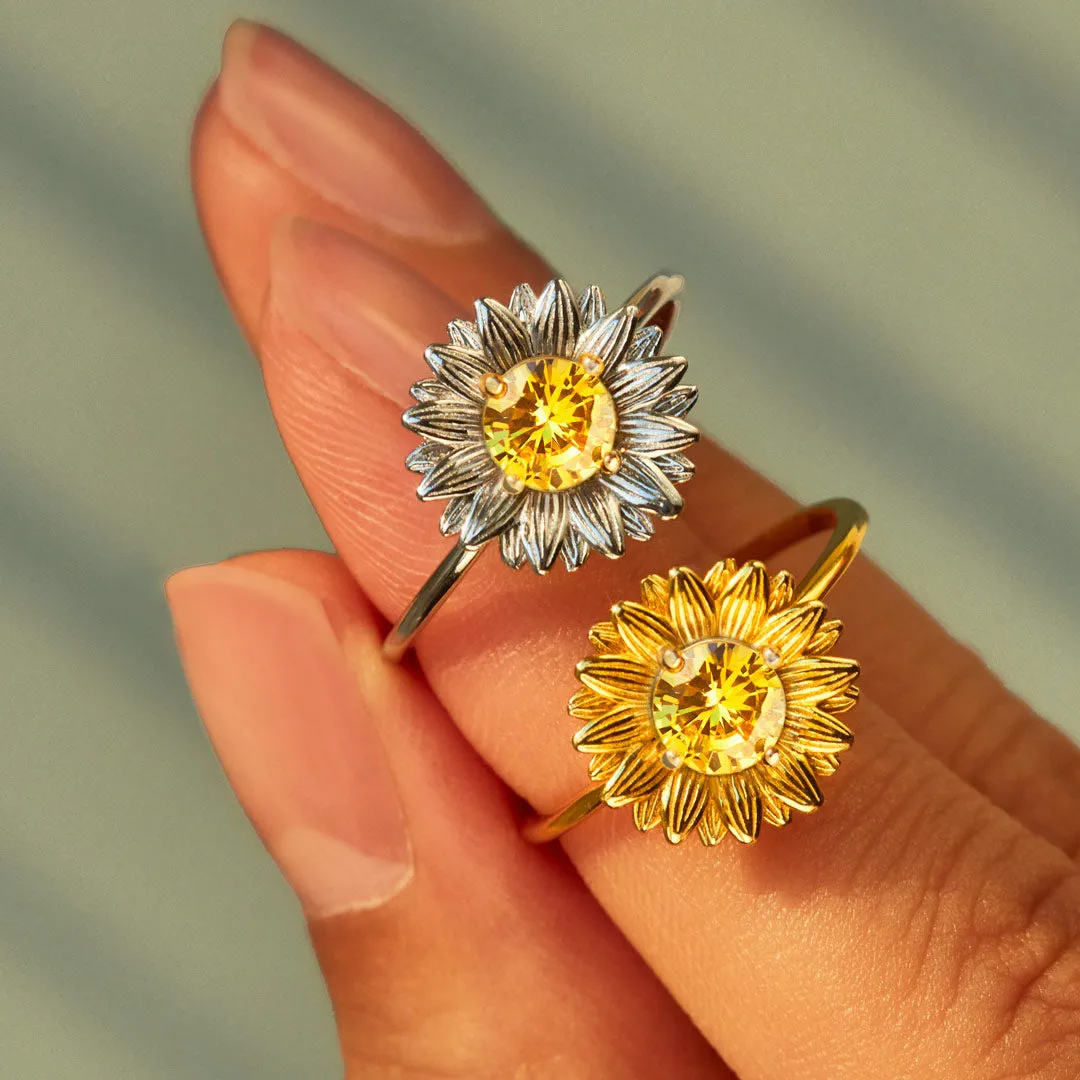 To My Granddaughter- I Would Change The World For You Ring - Image 4