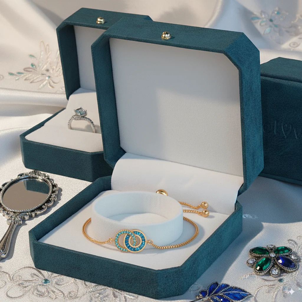 Mother & Daughter Linking Circles Bracelet - Image 10