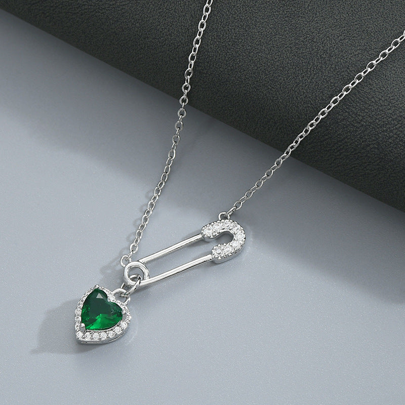 FOR UNBIOLOGICAL DAUGHTER - CUSTOM BIRTHSTONE INTERLOCKING NECKLACE - Image 8