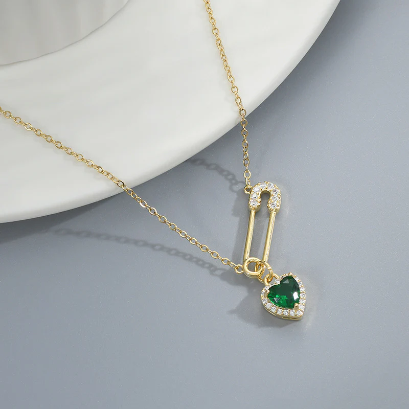 FOR UNBIOLOGICAL DAUGHTER - CUSTOM BIRTHSTONE INTERLOCKING NECKLACE - Image 9