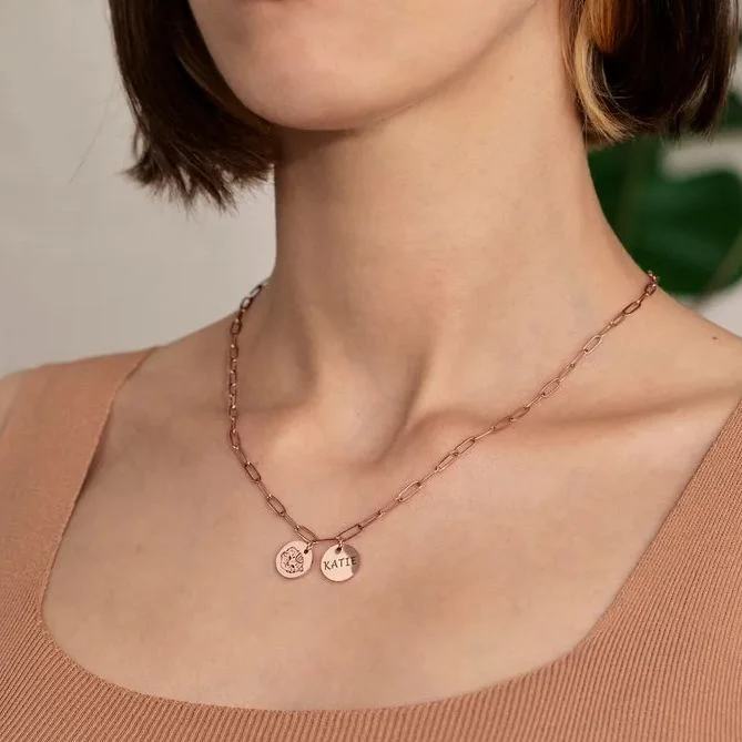 Custom Pet Engraved Photo&Name Necklace - Image 2