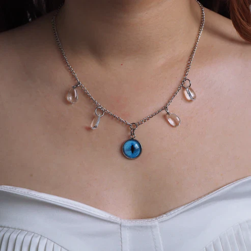 Custom Pet Eye Necklace - Image 13