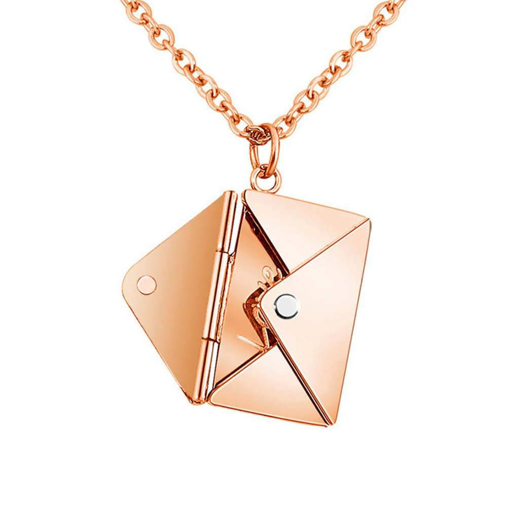 🌸2024 Spring Hot Sale✨Customized Envelope Necklace - Image 5