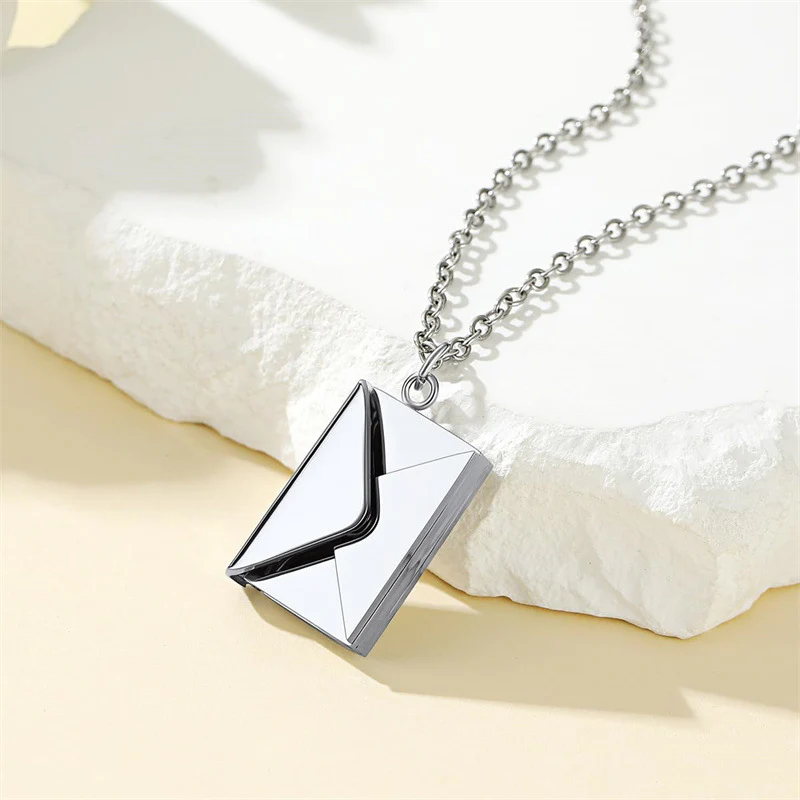 🌸2024 Spring Hot Sale✨Customized Envelope Necklace - Image 8