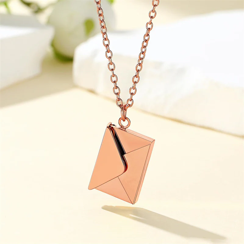 🌸2024 Spring Hot Sale✨Customized Envelope Necklace - Image 9