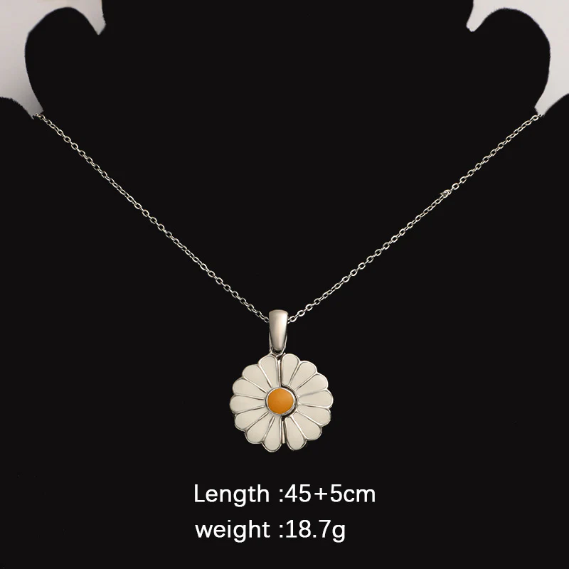 Hot Sale🎁Openable Daisy Necklace - Image 9