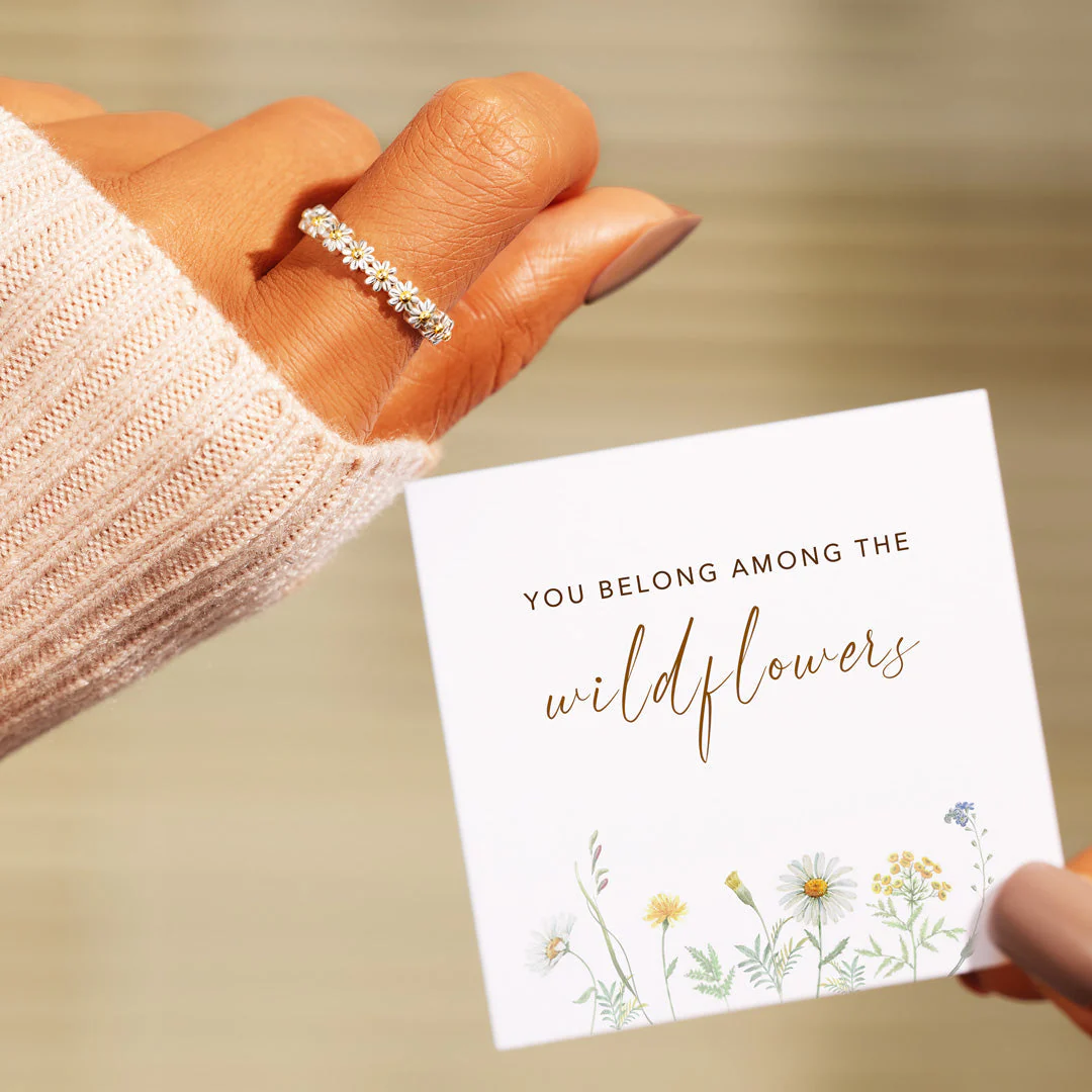 DAISY RING - Gift For Loved One, S925 Sterling Silver - Image 6