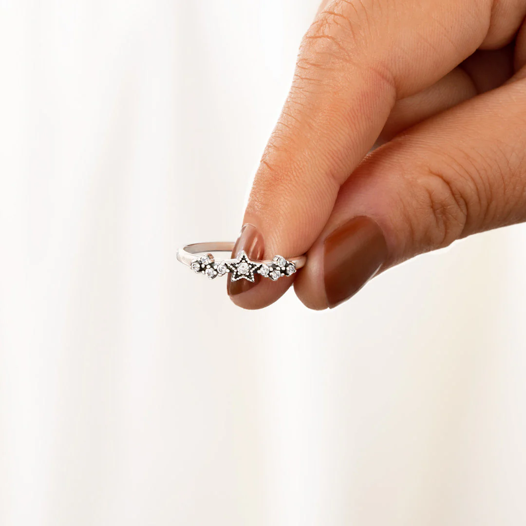 Daughter You Were Born To Shine Stars Ring - Image 5