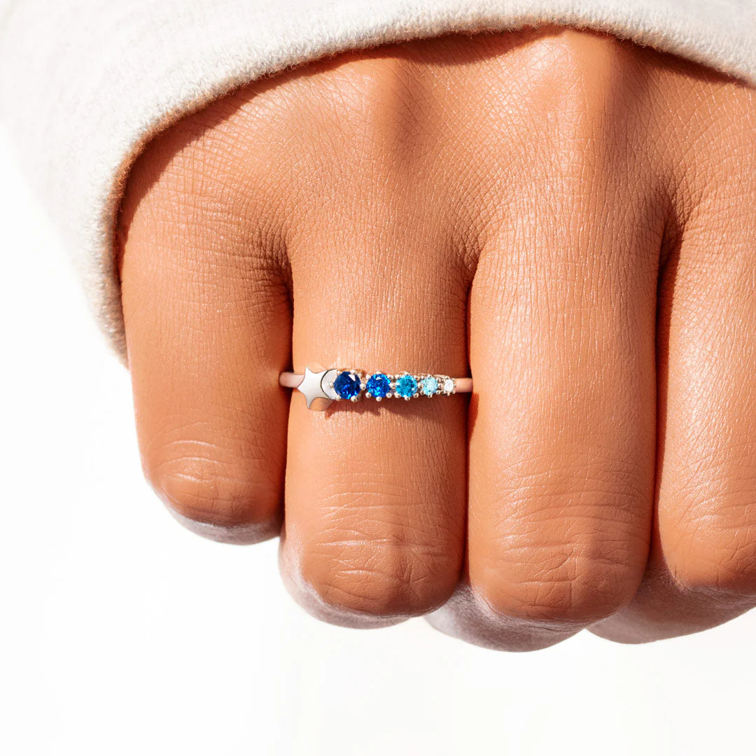 Daughter You're My Shooting Star Ring - Image 2