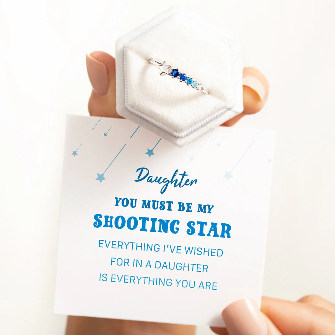 Daughter You're My Shooting Star Ring - Image 3