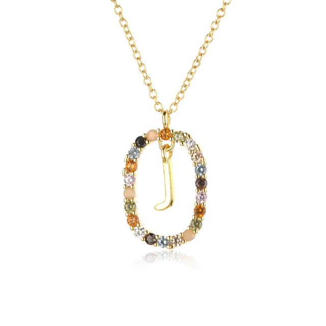 Diamond Alphabet Necklace - Define It By You - Image 20
