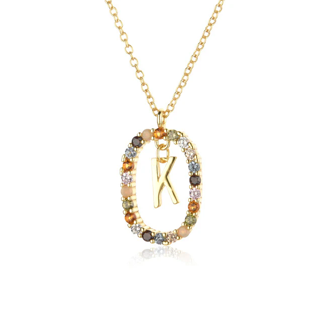 Diamond Alphabet Necklace - Define It By You - Image 21