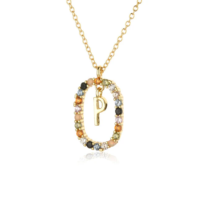Diamond Alphabet Necklace - Define It By You - Image 26