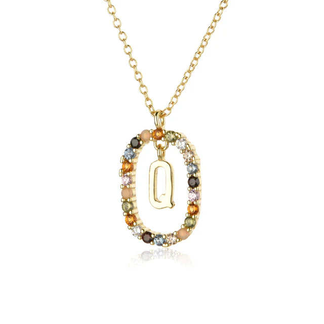Diamond Alphabet Necklace - Define It By You - Image 27