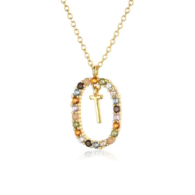 Diamond Alphabet Necklace - Define It By You - Image 30