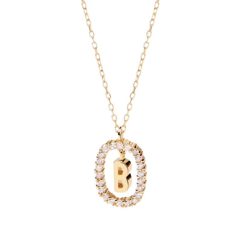 Diamond Alphabet Necklace - Define It By You - Image 38