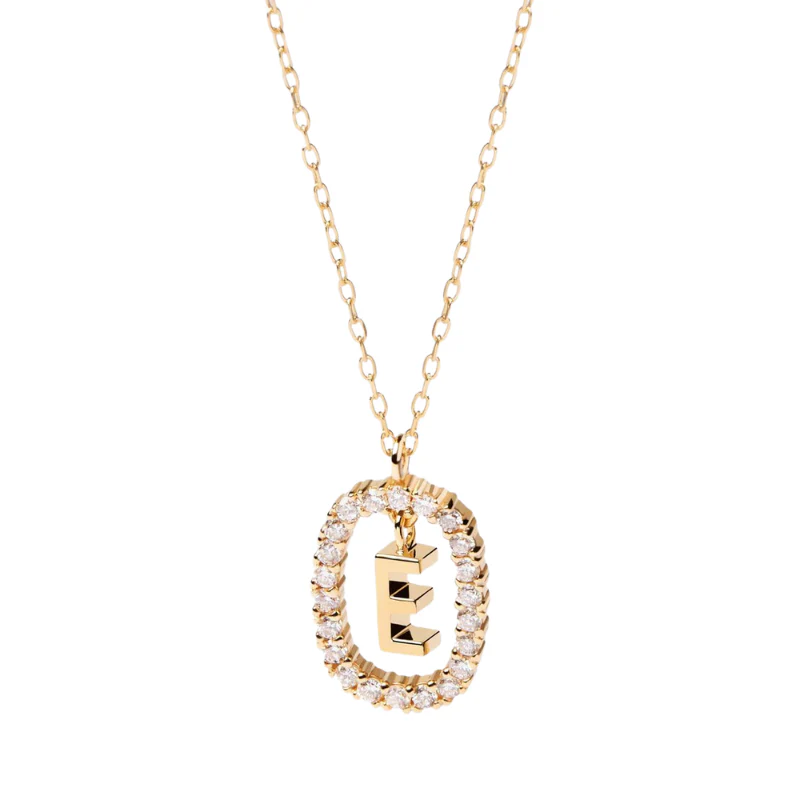 Diamond Alphabet Necklace - Define It By You - Image 41