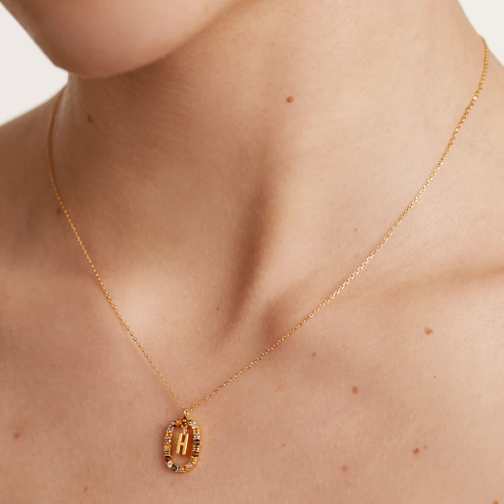 Diamond Alphabet Necklace - Define It By You